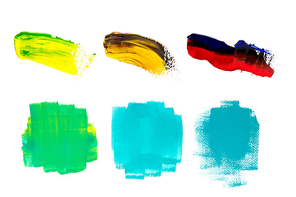 포토 JPG 스튜디오촬영 종이 컬러 백그라운드 붓터치 잉크 실내 미술 사람없음 물 컬러풀 페인트 물감 붓 얼룩 질감 국내포토 자연요소 문화예술 내부 미술도구 파일형식