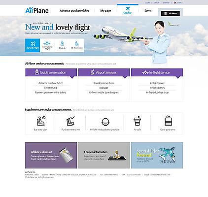 PSD 템플릿 여자 여행 웹템플릿 사이트템플릿 비행기 서브 한명 성인 홈페이지 홈페이지시안 한국인 승무원 항공 이미지템플릿 직업 1 항공교통 대중교통 사람 동양인 파일형식