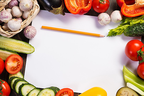 포토 JPG 해외이미지 토마토 채소 오이 프레임 마늘 사람없음 하이앵글 연필 샐러리 카피스페이스 해외202004 해외포토 뷰포인트 학용품 필기구 공백 파일형식 이미지허브