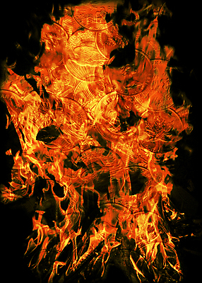 포토 JPG 해외이미지 단풍 돈 불 불꽃 안전 사람없음 금융 경제 달러 동전 미국 저축 시장 황금 준비 독수리 파산 위기 화상 해외202004 해외포토 자연요소 잎 북아메리카 조류 재산 상처 파일형식 이미지허브