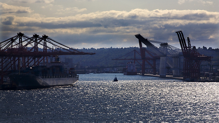 포토 JPG 해외이미지 산업 바다 교통시설 사람없음 항구 화물 보트 화물선 기중기 함선 포트 시애틀 해외202004 해외포토 교통 배_교통 운송업 중장비 시설 파일형식 이미지허브