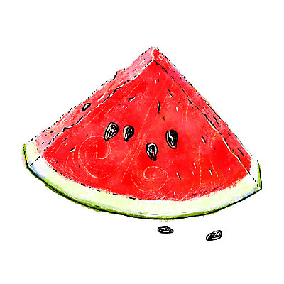 JPG 해외이미지 일러스트 단면 수박 사람없음 빨간색 낙서 그림 수박씨 해외202004 해외포토 포토 컬러 과일 씨앗 파일형식 이미지허브