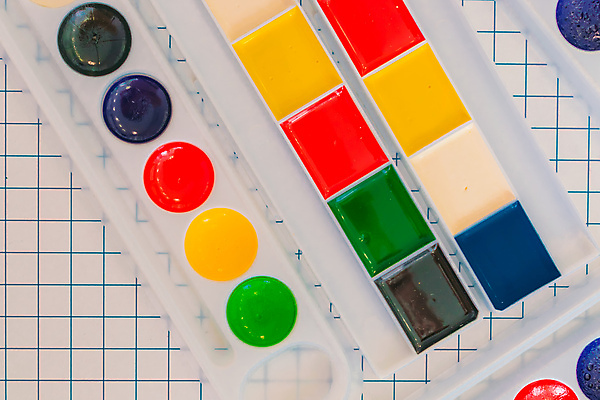 포토 JPG 해외이미지 직업 교육 종이 비즈니스 학교 성공 추상 수채화 세포 미술 취미 사람없음 빨간색 초록색 파란색 세트 상자 컬러풀 노란색 3D 페인트 흰색 붓 팔레트 선택 그림 예술가 페인트붓 고립 여의주 해외202004 해외포토 컬러 컨셉 무늬 문화예술 디지털합성 파일형식 이미지허브