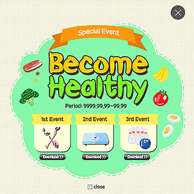 PSD 템플릿 웹템플릿 토마토 바나나 팝업 이벤트팝업 웹팝업 건강 이벤트 사람없음 운동기구 볼링핀 브로콜리 결심 체중계 볼링공 레이어팝업 이미지템플릿 컨셉 채소 과일 공 헬스 볼링용품 파일형식
