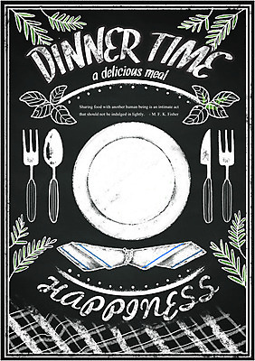 PSD 접시 계절 백그라운드 포크 일러스트 나뭇잎 프레임 이벤트 사람없음 칠판 나이프 초크일러스트 초크아트 레터링 플레이팅 국내일러스트 식기 잎 칼 상차림 그림 파일형식