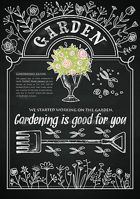 PSD 계절 꽃 백그라운드 일러스트 프레임 이벤트 사람없음 칠판 봄 원예 초크일러스트 초크아트 원예용품 레터링 국내일러스트 식물 생활용품 취미 그림 파일형식