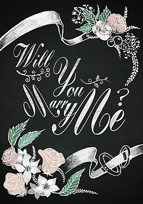 PSD 계절 꽃 리본 결혼 백그라운드 일러스트 프레임 이벤트 사람없음 장미 칠판 커플반지 초크일러스트 초크아트 레터링 국내일러스트 식물 반지 그림 파일형식