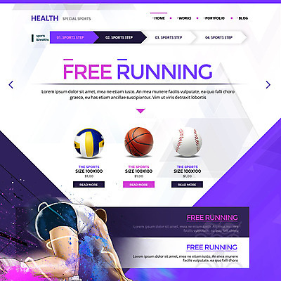 PSD 템플릿 남자 웹템플릿 공 이벤트페이지 건강 한명 이벤트 경기 성인 달리기 육상스포츠 이미지템플릿 1 스포츠 모션 사람 페이지 파일형식
