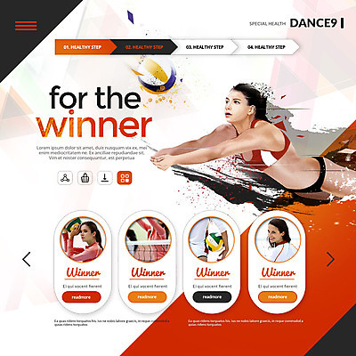 PSD 외국인 템플릿 여자 웹템플릿 이벤트페이지 건강 이벤트 경기 여러명 성인 운동 배구 배구공 이미지템플릿 스포츠용품 스포츠 다수 공 사람 인종 구기 페이지 파일형식