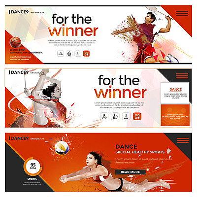 PSD 템플릿 배너 여자 남자 웹템플릿 농구공 건강 경기 성인 세명 운동 배구 리듬체조 배드민턴 체조 배구공 이벤트배너 웹배너 이미지템플릿 스포츠용품 스포츠 공 농구 사람 구기 파일형식