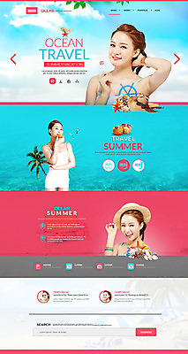 PSD 템플릿 여자 바다 여행 웹템플릿 사이트템플릿 불가사리 건강 여러명 성인 여름휴가 바캉스 홈페이지 홈페이지시안 한국인 휴양지 이미지템플릿 다수 휴가 극피동물 사람 동양인 장소 파일형식 여름_계절
