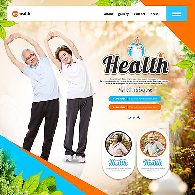 PSD 템플릿 여자 노년 남자 웹템플릿 이벤트페이지 건강 이벤트 여러명 성인 운동 운동기구 스트레칭 한국인 실버 이미지템플릿 다수 사람 동양인 헬스 페이지 파일형식