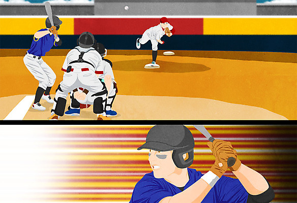 PSD 남자 일러스트 여러명 성인 야구 야구방망이 야구선수 야구글러브 만화 야구공 야구경기 야구모자 야구장 카툰스타일 야구헬멧 국내일러스트 모자_잡화 다수 공 스포츠시설 운동선수 사람 구기 야구용품 글러브 헬멧 파일형식