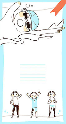 PSD 남자 수영복 스포츠 올림픽 일러스트 운동선수 경기 여러명 성인 수영 희망 꿈 도전 장애인 물안경 감동 수영선수 패럴림픽 국내일러스트 옷 감정 다수 사람 수상스포츠 수영용품 장애 파일형식