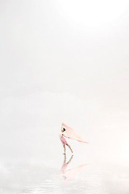 PSD 편집이미지 여자 백그라운드 한명 풍경 성인 물 반사 한국인 춤 천 디지털합성 디지털아트 이미지편집 자연요소 1 문화예술 사람 동양인 직물 파일형식