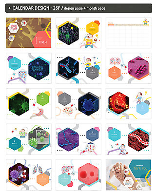 템플릿 남자 ZIP 의학 여러명 성인 달력 장기 DNA 생명공학 박테리아 세균감염 탁상달력 인디자인 INDD 이미지템플릿 다수 신체 사람 감염 파일형식