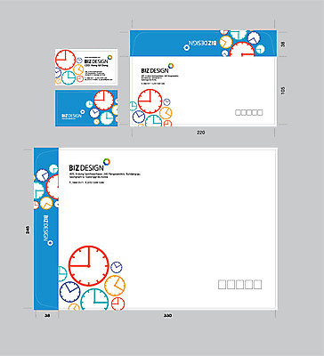 템플릿 시계 명함 명함템플릿 서류봉투 편지봉투 사람없음 세트 패키지 봉투템플릿 우편봉투 비즈디자인 봉투디자인 이미지템플릿 AI파일 봉투 편지 우편물 파일형식 벡터