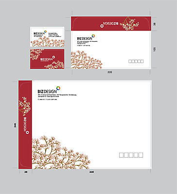 템플릿 꽃 명함 명함템플릿 서류봉투 편지봉투 꽃나무 사람없음 세트 패키지 봉투템플릿 우편봉투 비즈디자인 봉투디자인 이미지템플릿 AI파일 나무 식물 봉투 편지 우편물 파일형식 벡터