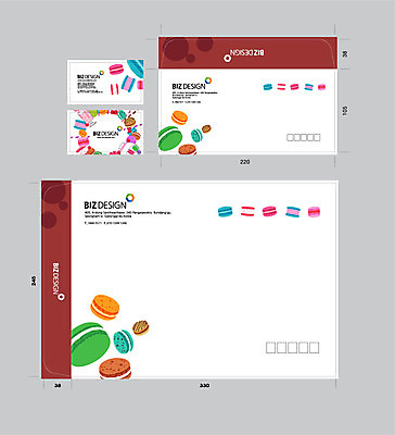 템플릿 명함 명함템플릿 서류봉투 편지봉투 사람없음 세트 패키지 마카롱 봉투템플릿 우편봉투 비즈디자인 봉투디자인 이미지템플릿 AI파일 디저트 봉투 편지 우편물 파일형식 벡터