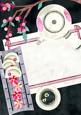 PSD 나무 전통 일러스트 프레임 사람없음 감사카드 찻잔 찻주전자 송편 초대장 한과 전통다과 프레임일러스트 국내일러스트 카드프레임 식물 주전자 디저트 잔 카드_감사 떡 전통음식 다과 파일형식