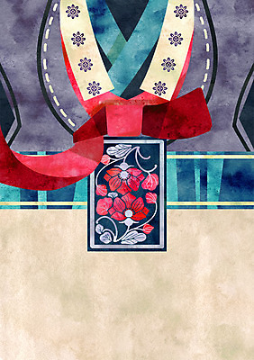 PSD 전통 일러스트 프레임 사람없음 감사카드 한복 저고리 초대장 프레임일러스트 전통프레임 국내일러스트 카드프레임 한국전통 카드_감사 전통의상 파일형식