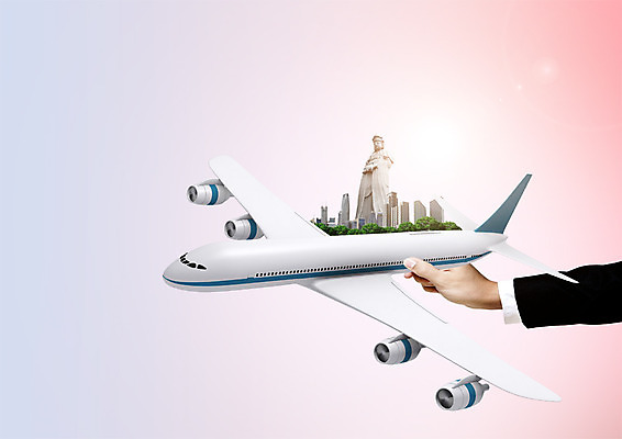 PSD 편집 편집이미지 손 여행 비행기 빌딩 신체부위 동상 이미지편집 항공교통 대중교통 사람 건물 조형물 기념물 파일형식