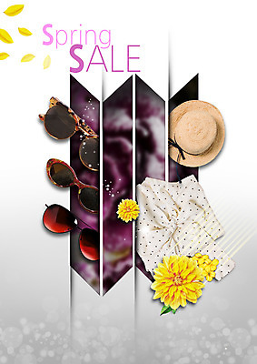 PSD 편집 편집이미지 모자 꽃 사람없음 쇼핑 선글라스 세일 봄 이미지편집 식물 잡화 계절 안경 파일형식