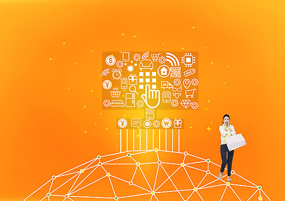 PSD 편집 편집이미지 여자 한명 성인 쇼핑 쇼핑백 한국인 이미지편집 1 가방 사람 동양인 파일형식