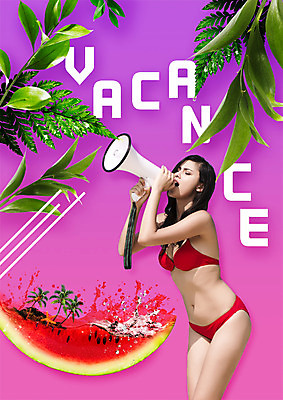 PSD 외국인 편집 편집이미지 여자 여름음식 수박 한명 성인 여름 여름휴가 바캉스 비키니 야자수 확성기 풀잎 트로피컬아트 제철음식 제철과일 이미지편집 나무 1 계절 수영복 음식 잎 과일 휴가 사람 인종 풀_식물 그림 제철 파일형식 여름_계절