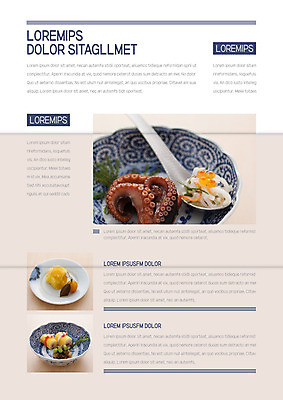 템플릿 접시 표지디자인 북디자인 출판디자인 내지 음식 리플렛 북커버 3단접지 팜플렛 사람없음 숟가락 문어 이미지템플릿 AI파일 식기 연체동물 수저 수중동물 파일형식 벡터