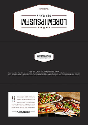 템플릿 접시 표지디자인 북디자인 출판디자인 표지 음식 리플렛 북커버 3단접지 피자 서양음식 팜플렛 사람없음 바닷가재 이미지템플릿 AI파일 식기 패스트푸드 가재 파일형식 벡터