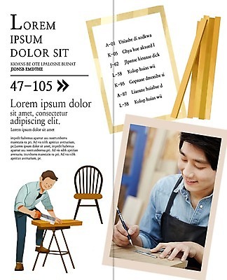 PSD 템플릿 표지디자인 북디자인 출판디자인 남자 내지 리플렛 2단접지 북커버 의자 웃음 팜플렛 상반신 20대 성인 두명 목재 인테리어 한국인 목공예 톱 DIY 톱질 이미지템플릿 나무 디자인 가구 재료 모션 표정 사람 동양인 청년 취미 공구 공예 파일형식