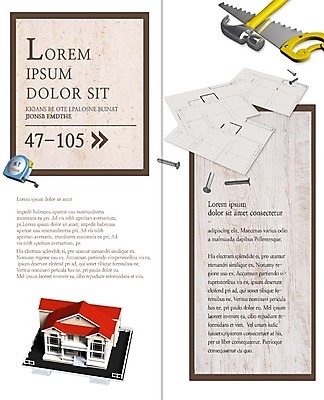 PSD 템플릿 표지디자인 북디자인 출판디자인 건축 내지 리플렛 2단접지 북커버 주택 줄자 팜플렛 사람없음 인테리어 설계도 망치 톱 DIY 나사못 이미지템플릿 디자인 건설업 자 취미 건물 공구 못 파일형식