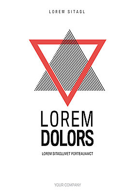 템플릿 표지 사람없음 삼각형 프레젠테이션 문서템플릿 서식 레이아웃 문서 제안서 이미지템플릿 AI파일 도형 파일형식 벡터