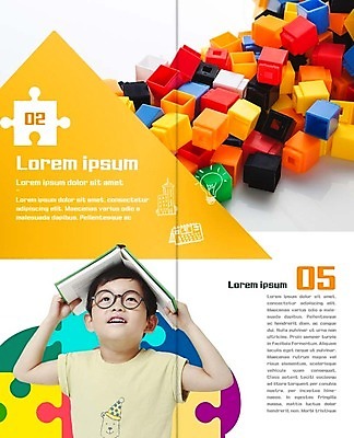 PSD 템플릿 표지디자인 북디자인 출판디자인 어린이교육 교육 남자 내지 안경 어린이 리플렛 2단접지 북커버 한명 웃음 소년 팜플렛 상반신 책 장난감 블록 한국인 올려보기 머리위 이미지템플릿 1 잡화 모션 표정 사람 동양인 파일형식