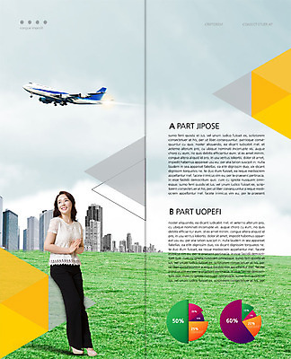 전신 PSD 템플릿 표지디자인 북디자인 출판디자인 여자 내지 리플렛 40대 2단접지 북커버 비즈니스 그래프 비행기 한명 서기 웃음 빌딩 팜플렛 잔디 성인 한국인 도시 삼각형 원그래프 이미지템플릿 도형 식물 1 중년 항공교통 모션 대중교통 표정 사람 동양인 건물 파일형식