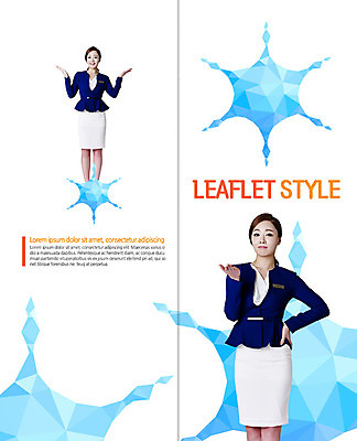 PSD 템플릿 표지디자인 북디자인 출판디자인 여자 표지 리플렛 허리손 2단접지 북커버 비즈니스 안내 서기 웃음 팜플렛 20대 성인 두명 한국인 비즈니스우먼 삼각형 이미지템플릿 도형 포즈 모션 표정 사람 동양인 청년 직장인 파일형식
