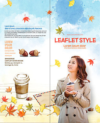 PSD 템플릿 표지디자인 북디자인 출판디자인 여자 표지 커피 음식 리플렛 단풍 2단접지 북커버 편지봉투 한명 팜플렛 상반신 20대 성인 한국인 가을 트렌치코트 도토리 이미지템플릿 1 계절 음료 잎 봉투 사람 동양인 청년 견과류 코트 편지 파일형식