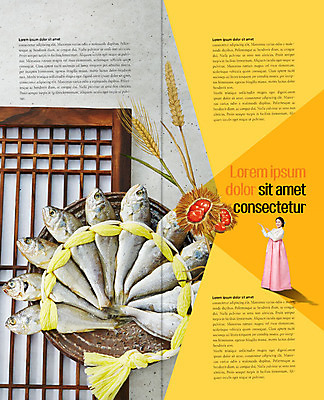 PSD 템플릿 접시 표지디자인 북디자인 출판디자인 여자 내지 한식 리플렛 2단접지 북커버 한명 팜플렛 성인 30대 추석 한국인 밤 한복 이삭 굴비 전통문살 조기_생선 이미지템플릿 1 한국전통 전통 식기 명절 음식 어류 사람 동양인 장년 견과류 전통의상 문살 파일형식