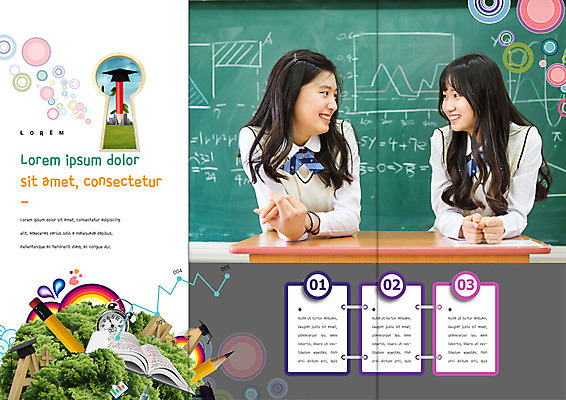 PSD 템플릿 학생 표지디자인 북디자인 출판디자인 여자 교육 교복 내지 리플렛 북커버 학사모 3단접지 교실 청소년 그래프 웃음 팜플렛 상반신 두명 책 연필 마주보기 칠판 한국인 자명종 청소년교육 열쇠구멍 에이플러스 이미지템플릿 모자_잡화 옷 시계 졸업 학교 모션 학용품 표정 사람 동양인 필기구 알람 점수 파일형식