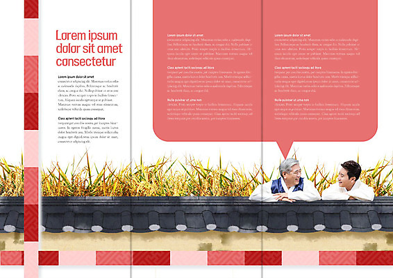 PSD 템플릿 표지디자인 북디자인 출판디자인 명절 남자 내지 리플렛 말풍선 북커버 3단접지 가족 팜플렛 상반신 성인 두명 30대 담장 마주보기 한국인 벼 60대 한복 부자지간 기와담장 이미지템플릿 한국전통 전통 기념일 노년 아들 관계 모션 곡류 기와 사람 동양인 장년 아빠 전통의상 파일형식