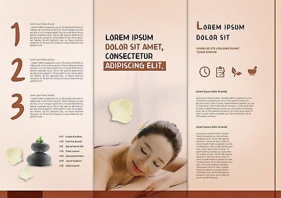 PSD 템플릿 표지디자인 북디자인 출판디자인 여자 꽃잎 내지 엎드리기 리플렛 40대 북커버 3단접지 한명 웃음 팜플렛 상반신 성인 눕기 뷰티 눈감음 한국인 마사지 의료성형뷰티 이미지템플릿 1 꽃 중년 모션 표정 사람 동양인 파일형식