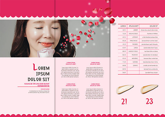 PSD 템플릿 표지디자인 북디자인 출판디자인 여자 내지 리플렛 40대 북커버 3단접지 한명 웃음 팜플렛 성인 화장 뷰티 장미 눈감음 한국인 메이크업베이스 의료성형뷰티 이미지템플릿 1 꽃 중년 모션 표정 사람 동양인 화장품 파일형식