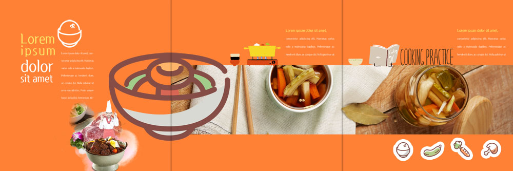 PSD 서양인 템플릿 표지디자인 북디자인 출판디자인 여자 내지 리플렛 북커버 3단접지 젓가락 반찬 육류 한명 팜플렛 20대 성인 요리사 피클 이미지템플릿 외국인 직업 1 음식 식재료 수저 사람 청년 절임 파일형식