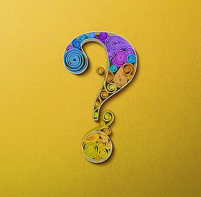 PSD 기호 종이 일러스트 타이포그라피 사람없음 물음표 페이퍼아트 호기심 질감 국내일러스트 문자 감정 컨셉 파일형식