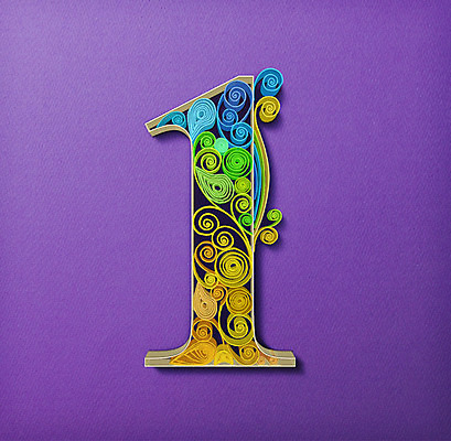 PSD 1 종이 일러스트 타이포그라피 사람없음 숫자 페이퍼아트 질감 국내일러스트 문자 파일형식