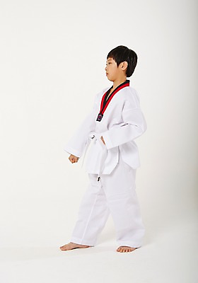 포토 JPG 스튜디오촬영 전신 남자 남학생 청소년 실내 한명 서기 옆모습 10대 운동 한국인 태권도 태권도복 품새 사교육 십대남자한명만 방과후 흰띠 국내포토 1 학생 교육 스포츠용품 뷰포인트 모션 건강 도복 사람 동양인 내부 격투기 끈 남자한명만 십대남자만 파일형식