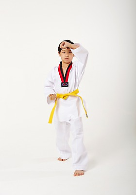 포토 JPG 스튜디오촬영 전신 남자 남학생 청소년 실내 한명 서기 앞모습 10대 운동 한국인 태권도 태권도복 품새 사교육 십대남자한명만 방과후 노란띠 국내포토 1 학생 교육 스포츠용품 뷰포인트 모션 건강 도복 사람 동양인 내부 격투기 끈 남자한명만 십대남자만 파일형식