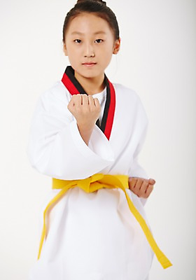 포토 JPG 스튜디오촬영 여학생 여자 청소년 실내 한명 서기 상반신 앞모습 10대 운동 주먹 한국인 태권도 태권도복 품새 사교육 십대여자한명만 방과후 노란띠 국내포토 1 학생 교육 스포츠용품 뷰포인트 모션 건강 도복 사람 동양인 내부 격투기 끈 여자한명만 십대여자만 파일형식