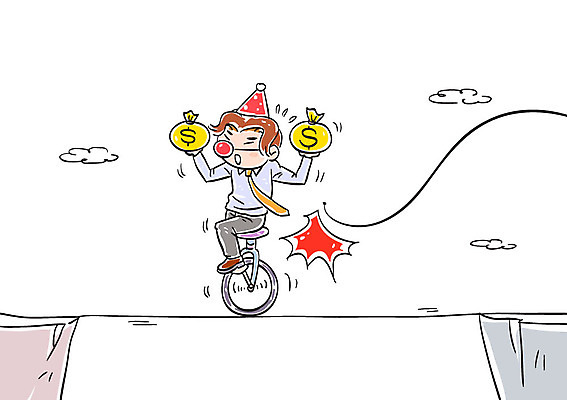 전신 남자 일러스트 한명 서기 성인 경제 서커스 외발자전거 외줄타기 국내일러스트 AI파일 1 모션 사람 자전거 묘기 줄타기 파일형식 벡터